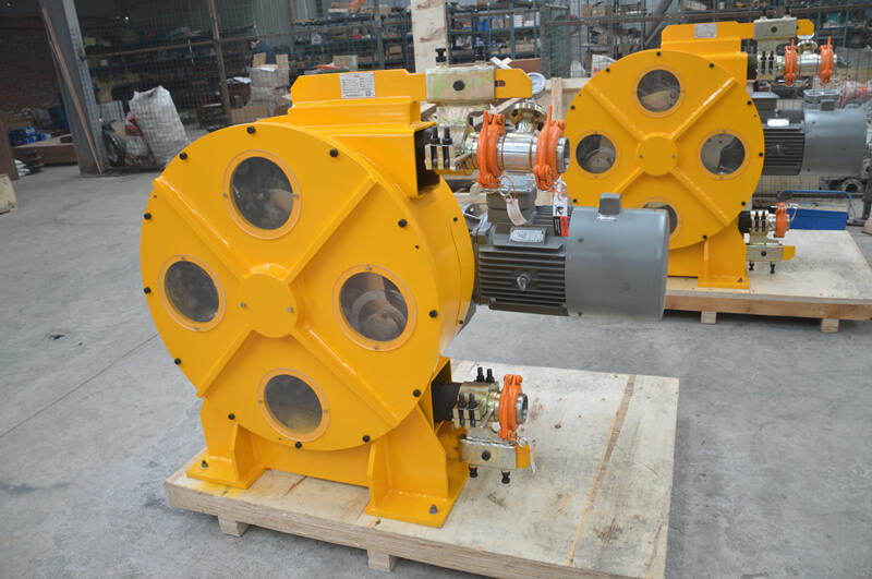 Hose pump for mining project