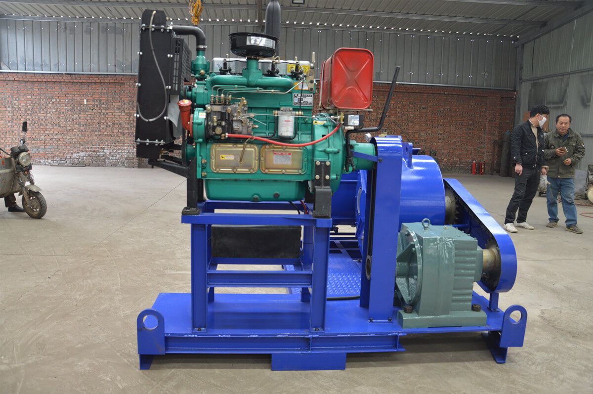 diesel engine peristaltic concrete pump