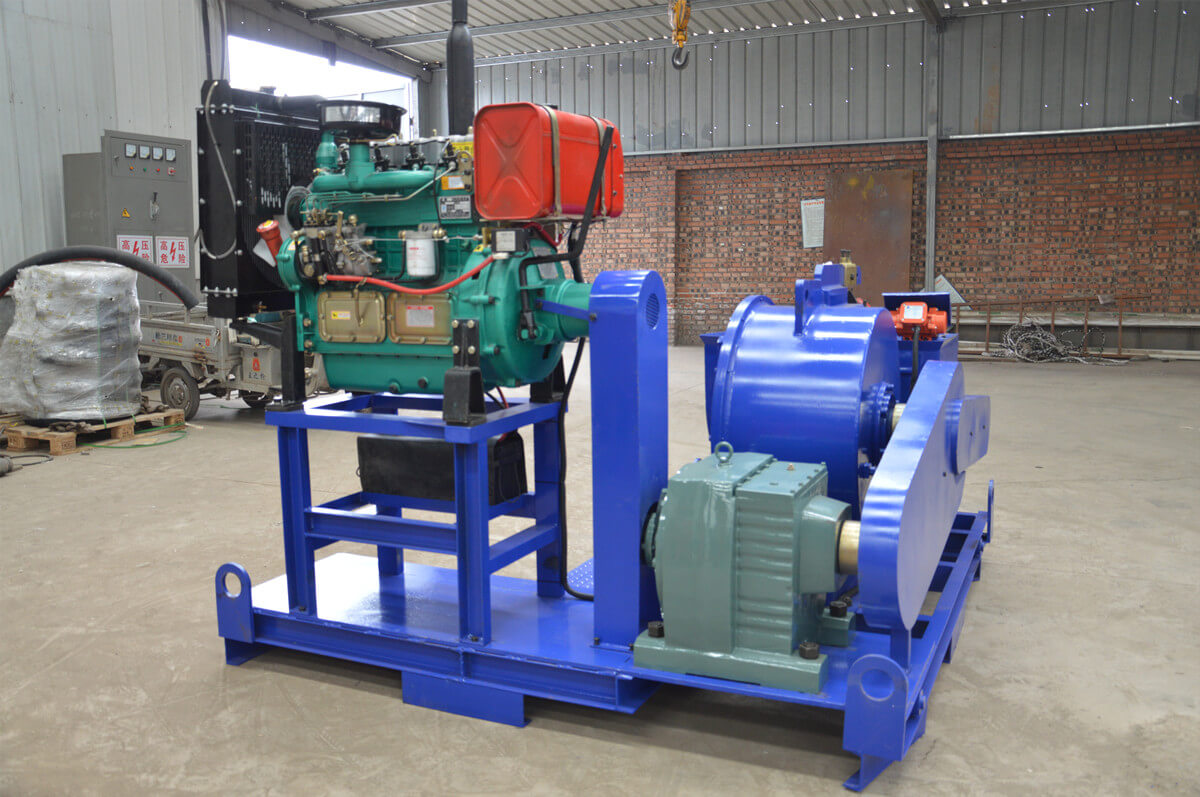 diesel hose type concrete pump