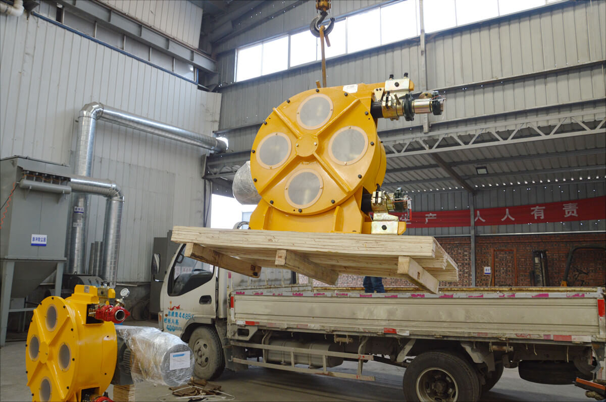 peristaltic pump used for landfill leachate