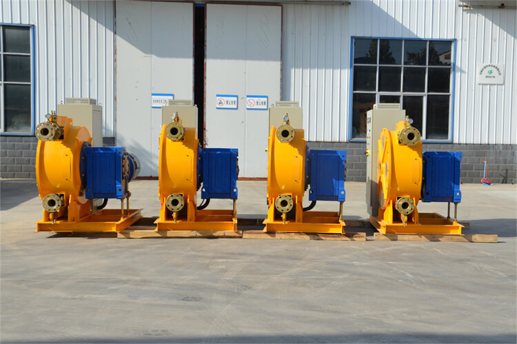 Industrial peristaltic pumps