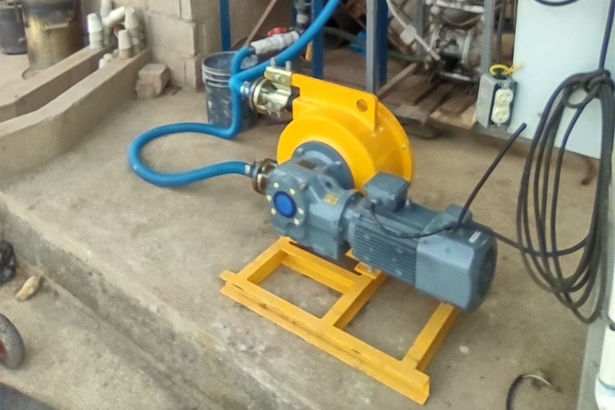 hose pump for gold leaching process