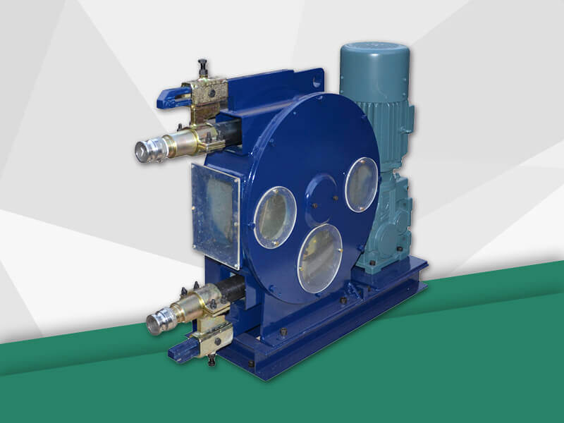 slurry peristaltic pump for building material transfer