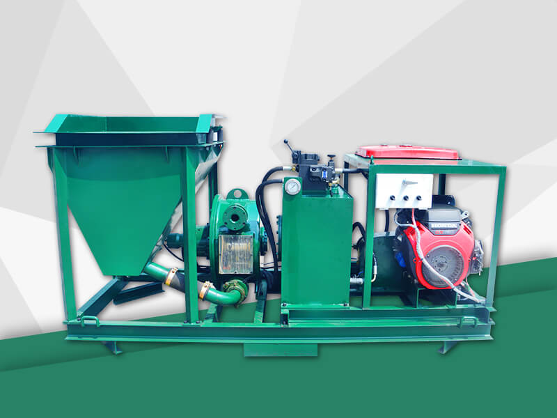 hose concrete spraying pump