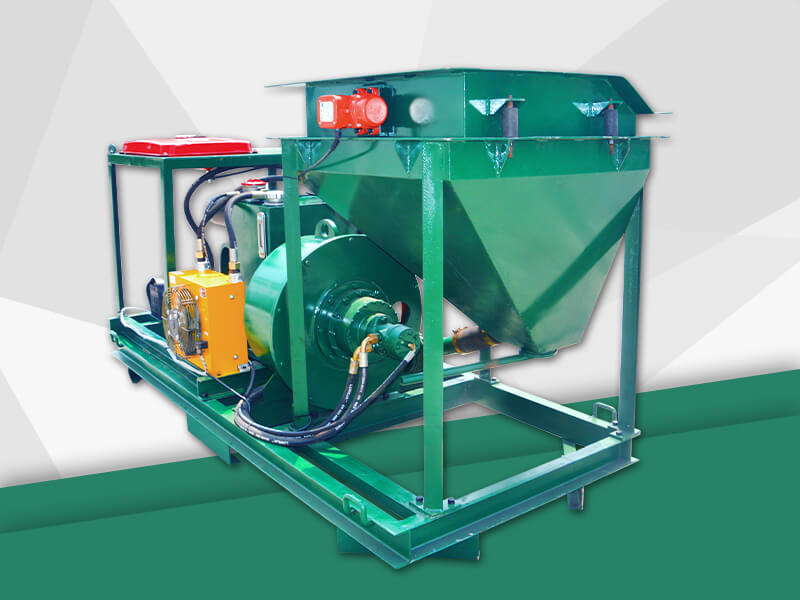 wet concrete spraying machine