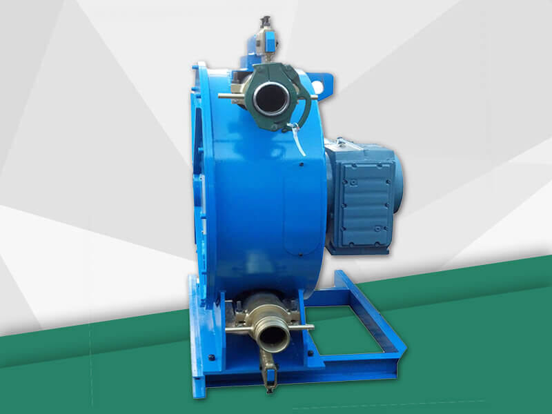 fluid metering peristaltic hose pump