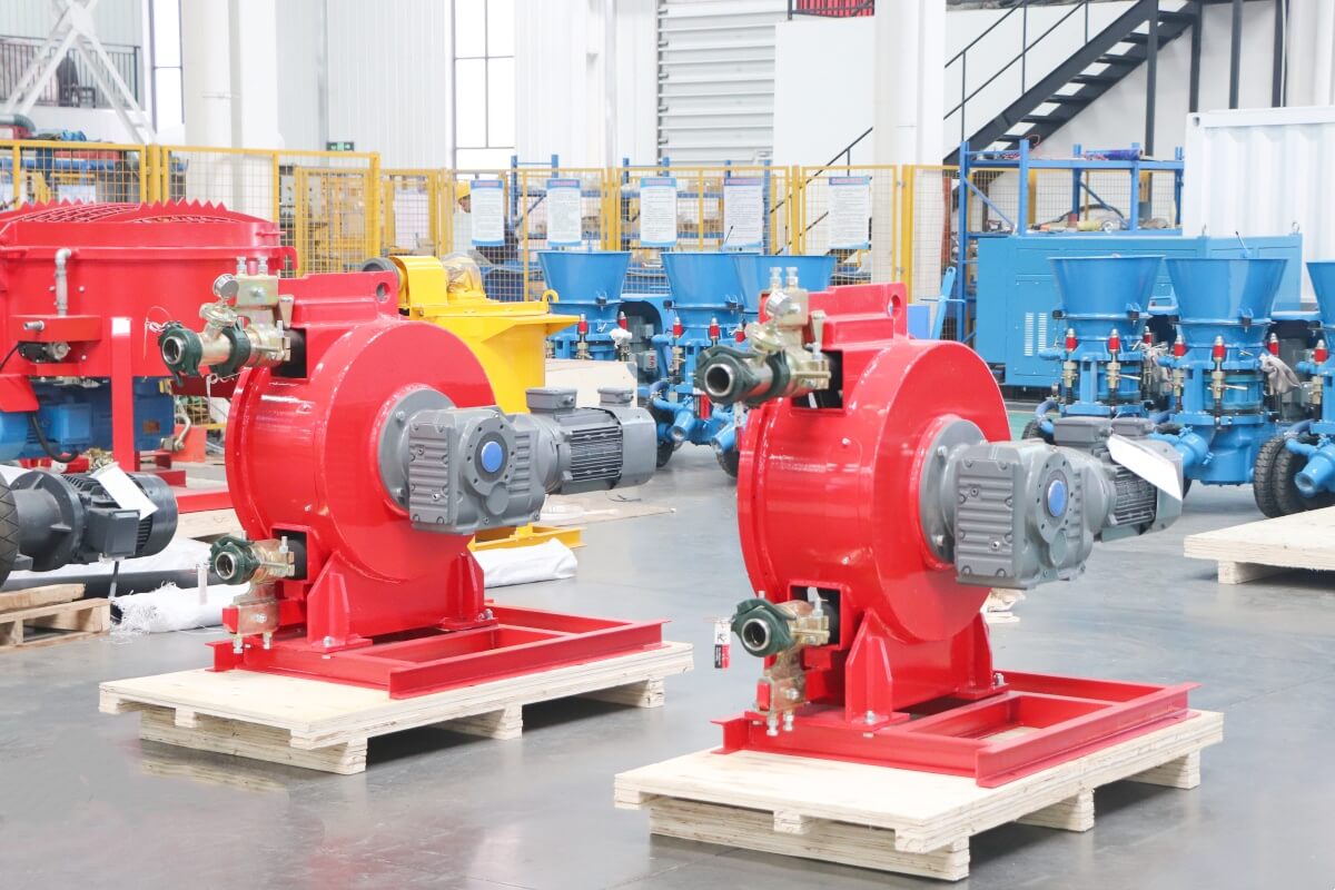 hose squeeze pump for TBM grouting
