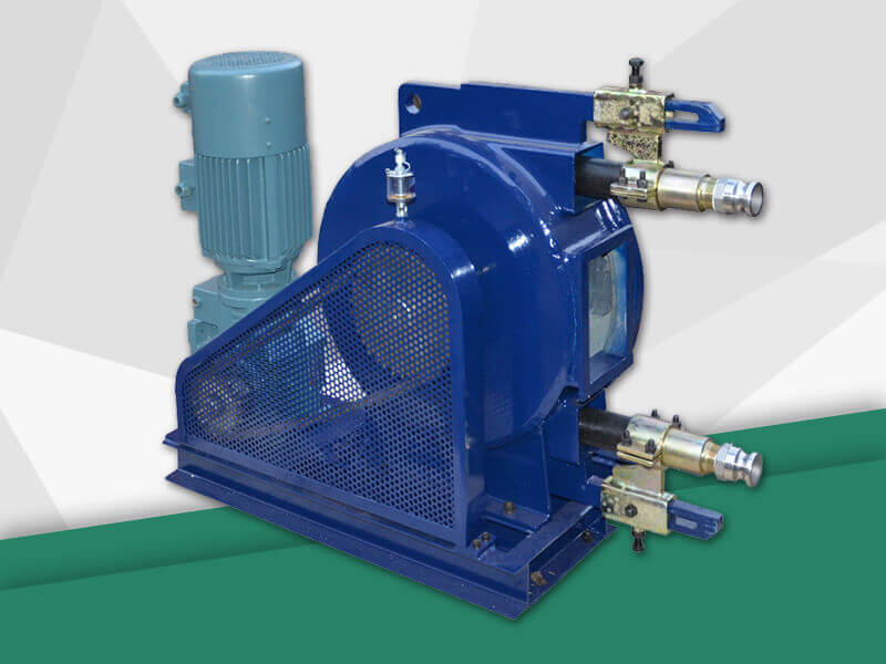 squeeze peristaltic pump pumping waste water