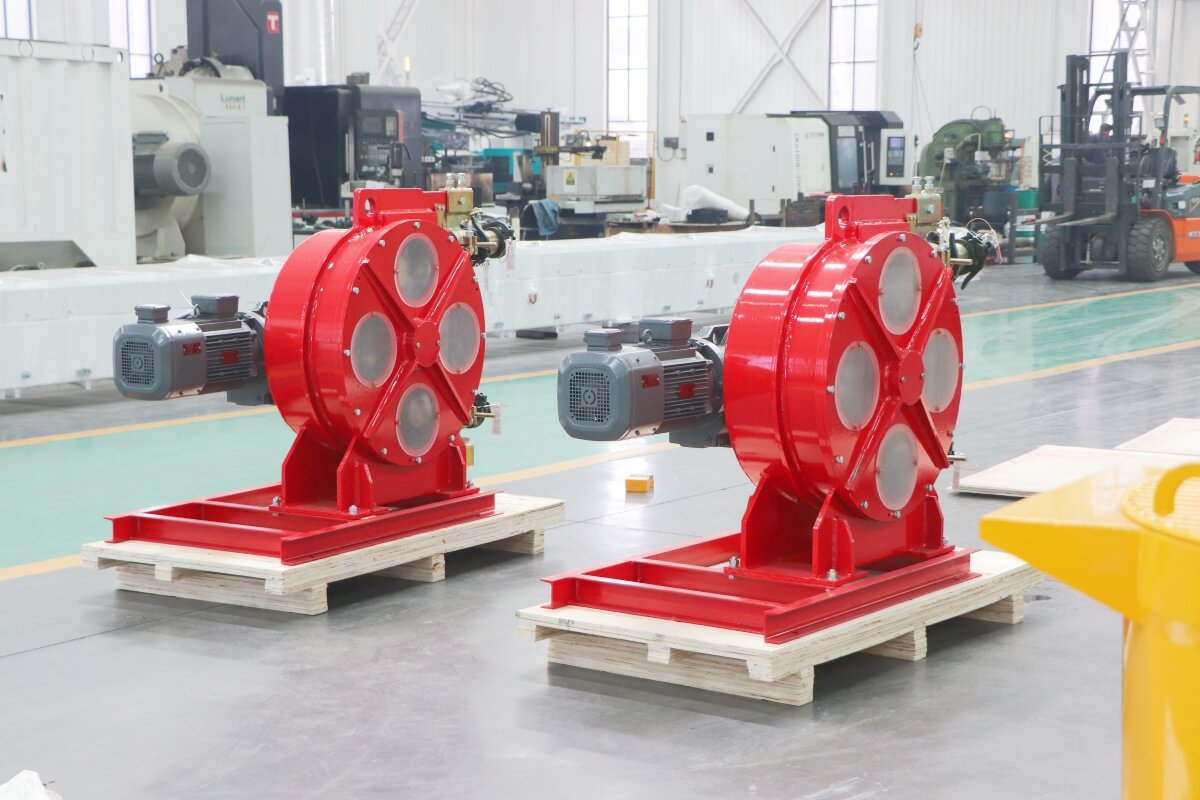 Peristaltic Hose Pump for the Food Industry