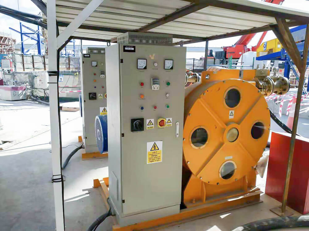 peristaltic pump for mining project