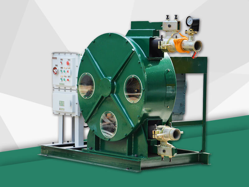 peristaltic hose pump for mining projects