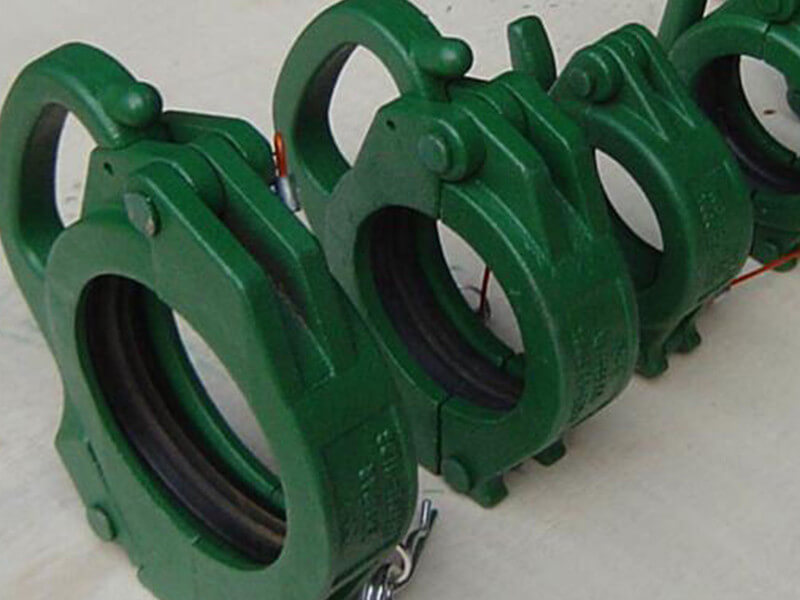 clamp for industrial peristaltic hose pump