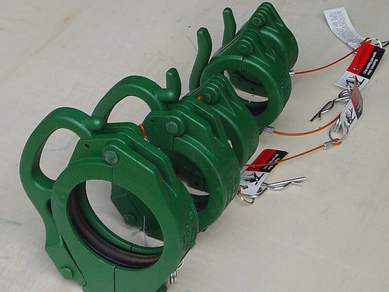 concrete hose pump clamp