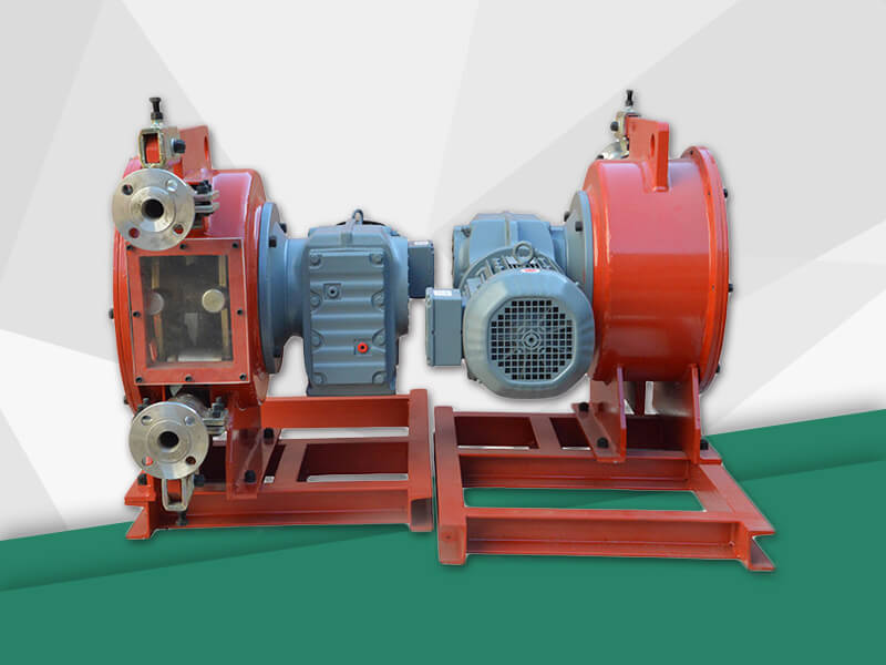 hose pump for waste water treatment